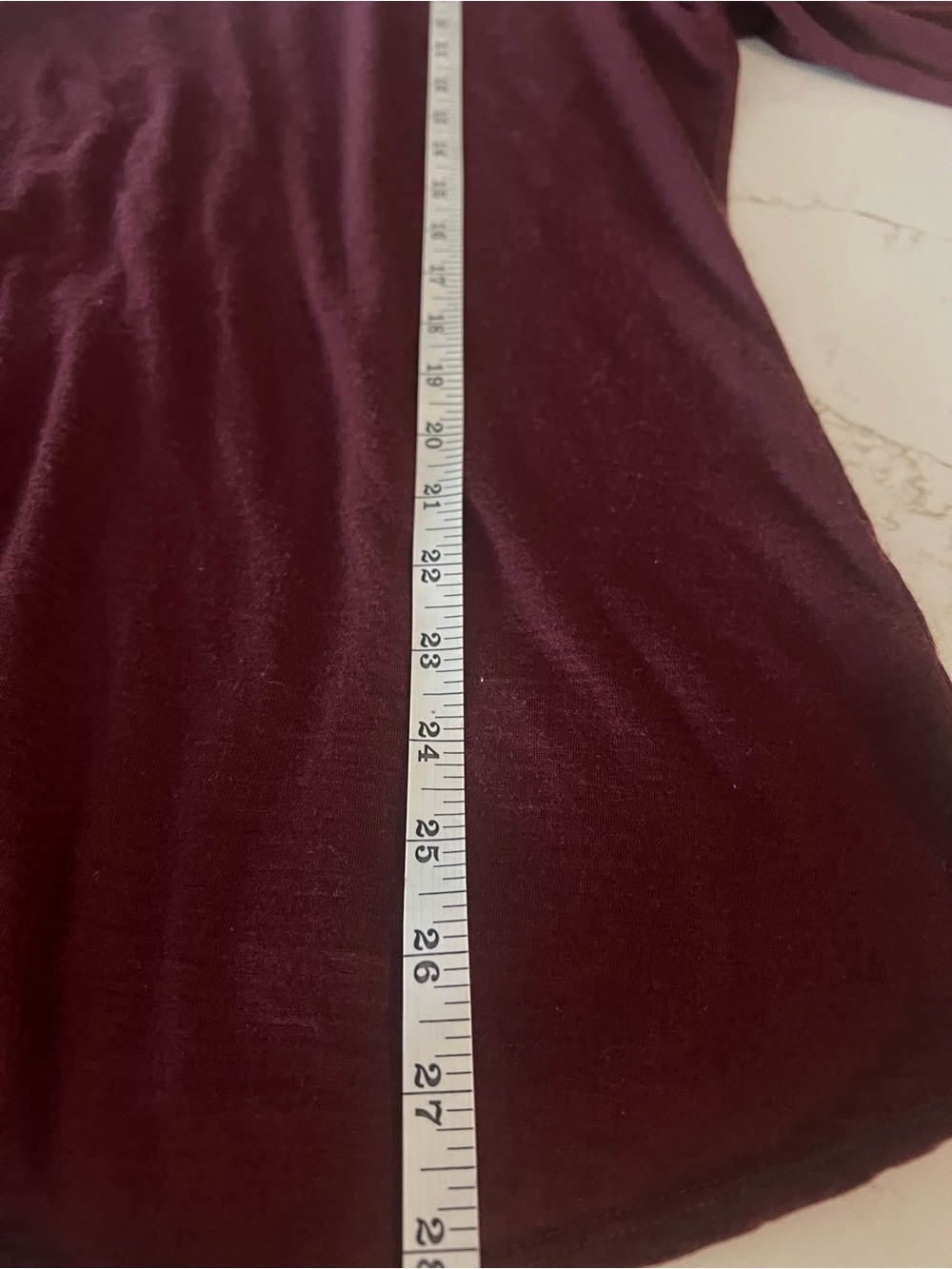 Segments 100% Merino Wool Long Sleeve Base Layer Tee Burgundy XL - Picture 8 of 9